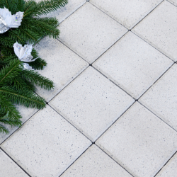 Concrete paving GRANIT®  finely washedsurface colour white