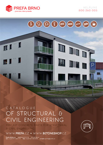Prefa Brno - Buildings Catalogue Cover